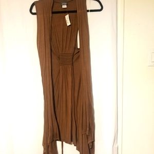 Charlotte Russe NWT  long brown best